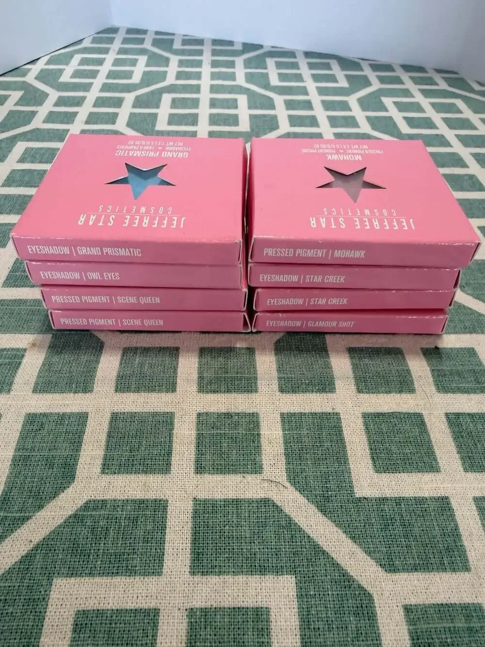 Jeffree Star Cosmetics Single Eyeshadow and Pressed Pigment Lot of 8